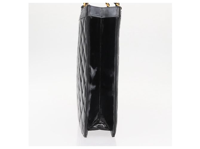 Bolsa de couro Chanel Chocolate bar Preto - vista 3