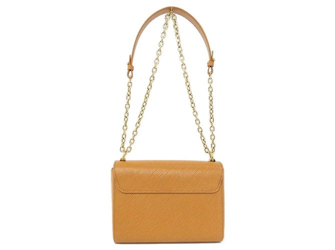 Borsa a Spalla Epi Twist MM di Louis Vuitton Caramello - vista 2