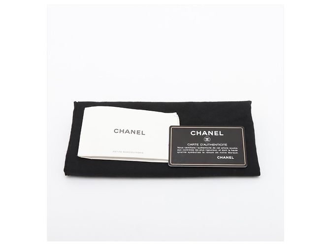 Borsa a spalla in pelle di agnello CHANEL 19 con catena Verde - vista 13