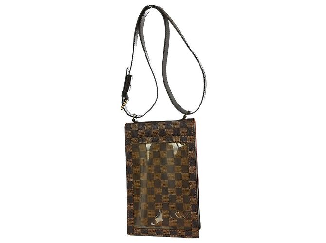 Messenger Portobello Damier Louis Vuitton Marrone - vista 2