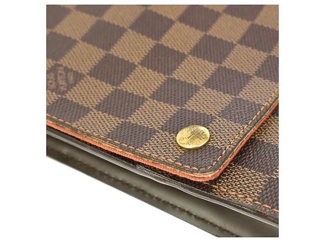 Messenger Portobello Damier Louis Vuitton Marrone - vista 7