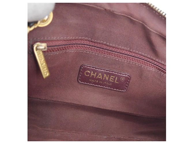 Camera Borsa a tracolla Chanel Chevron in pelle trapuntata Bianco - vista 4