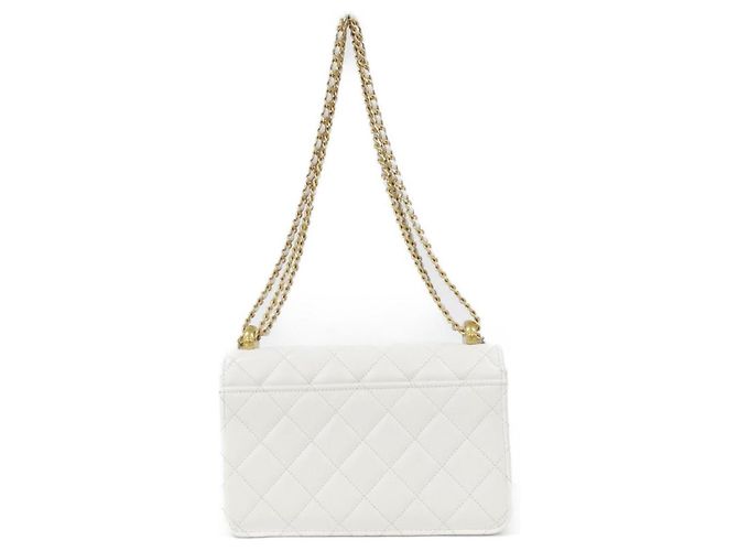 Chanel AP2289 Portafoglio a Catena Bianco - vista 2