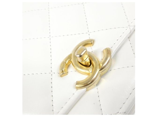 Chanel AP2289 Portafoglio a Catena Bianco - vista 4
