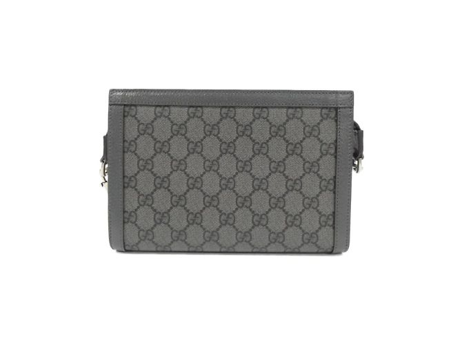 Borsa a Spalla Ophidia di Gucci Marrone Nero - vista 2