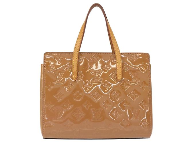 Bolsa de mão Catalina Monogram Vernis BB Louis Vuitton Rosa - vista 2