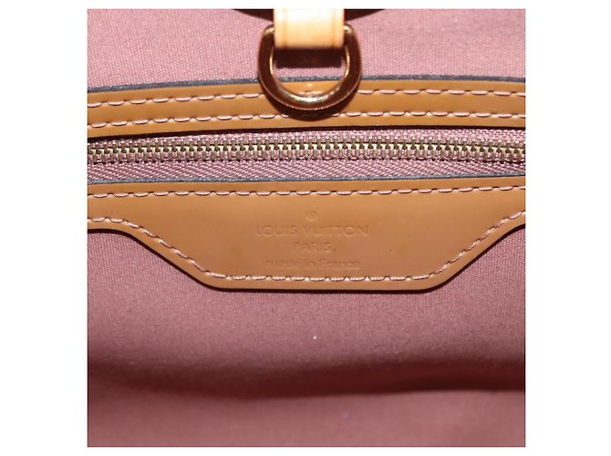 Bolsa de mão Catalina Monogram Vernis BB Louis Vuitton Rosa - vista 6