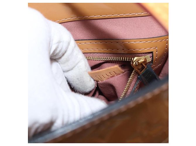Bolsa de mão Catalina Monogram Vernis BB Louis Vuitton Rosa - vista 7