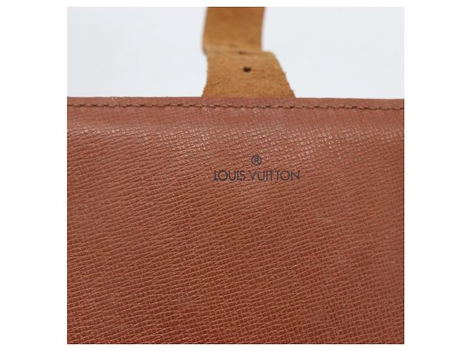 Borsa Cartouchiere Louis Vuitton in tela Monogram PM Marrone - vista 6