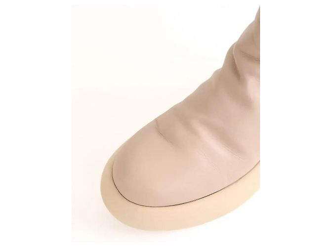 Bruno Magli Botas de cuero rosa - vista 4