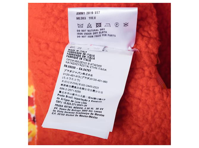 Miu Miu florale technische Cape Weiß - Ansicht 13