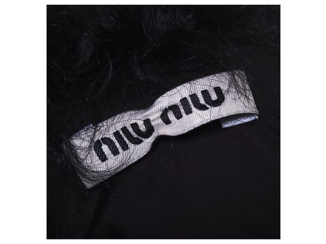 Giacca Puffer Miu Miu Nero - vista 8