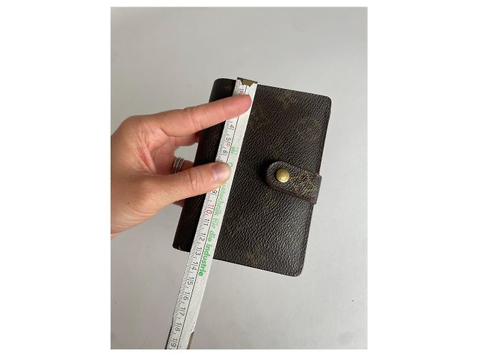 Vintage Louis Vuitton Leather Monogram Wallet Brown - view 12