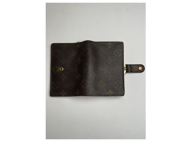 Vintage Louis Vuitton Leather Monogram Wallet Brown - view 3