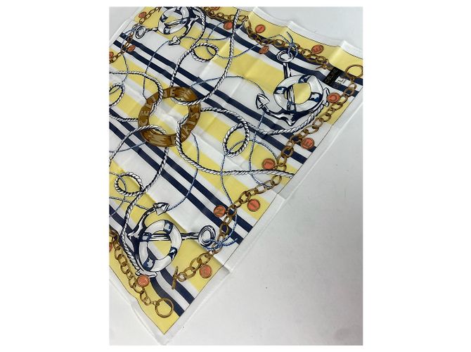 Céline Vintage Celine Schal Barock Gelb - Ansicht 2