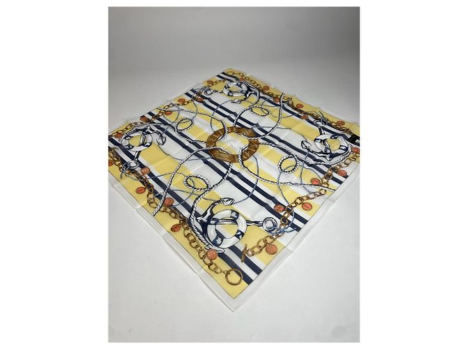 Céline Vintage Celine Schal Barock Gelb - Ansicht 5