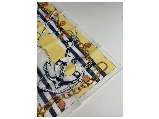 Céline Vintage Celine Schal Barock Gelb - Ansicht 7
