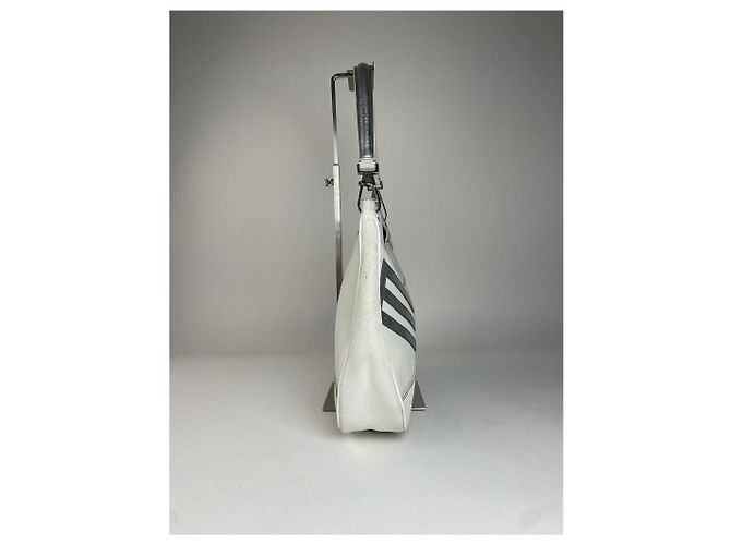 Vintage Etro Lederhandtasche Weiß - Ansicht 9