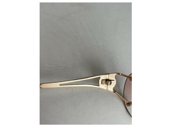 Céline Vintage Celine Paris Randlose Sonnenbrille Rosa Pink - Ansicht 5
