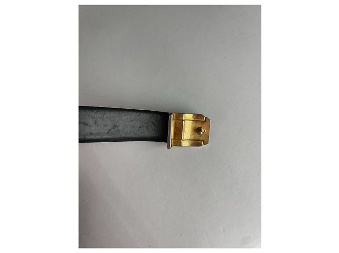 Vintage Yves Saint Laurent Ledergürtel braun - Ansicht 7
