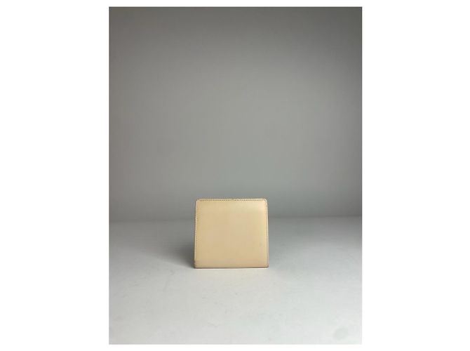 Portafoglio in pelle vintage Givenchy beige - vista 8