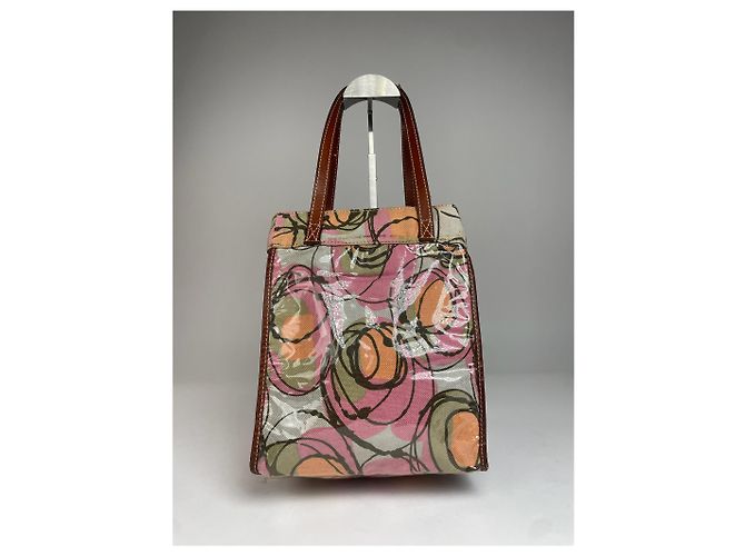 Vintage Marni mehrfarbige abstrakte Handtasche Mehrfarben - Ansicht 2