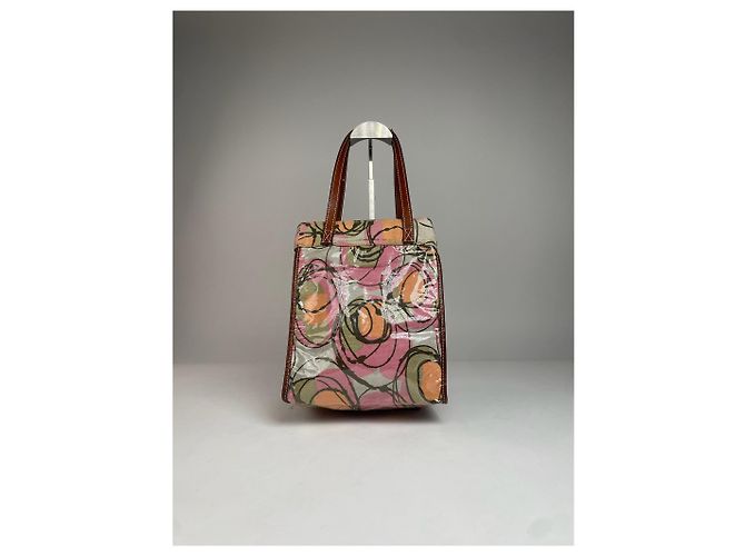 Vintage Marni mehrfarbige abstrakte Handtasche Mehrfarben - Ansicht 8