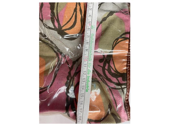 Vintage Marni mehrfarbige abstrakte Handtasche Mehrfarben - Ansicht 9
