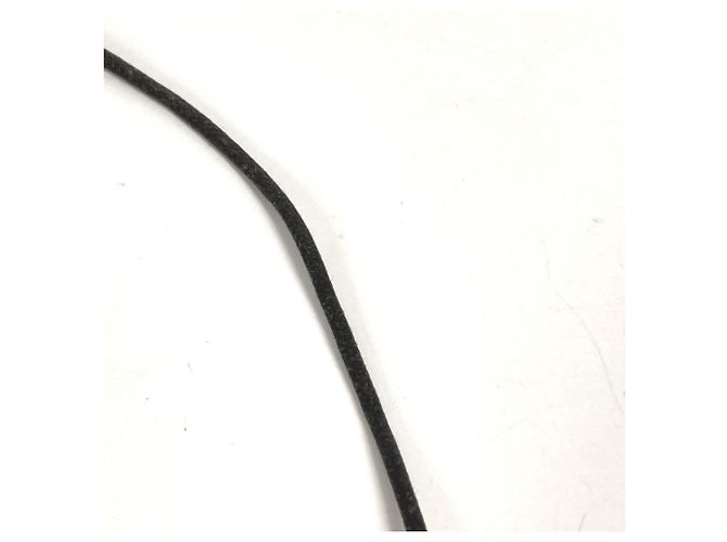 Bulgari Collana Choker in Pelle Parentesi BVLGARI Nero Argento - vista 7