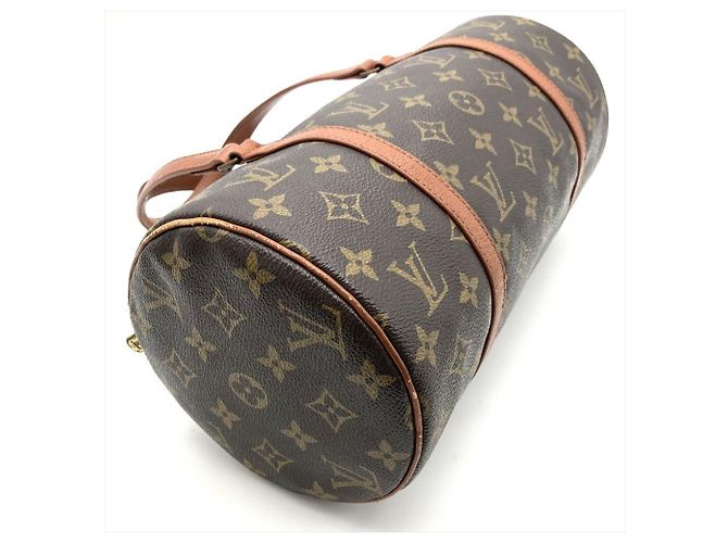 Borsa Louis Vuitton Papillon 26 Marrone - vista 5