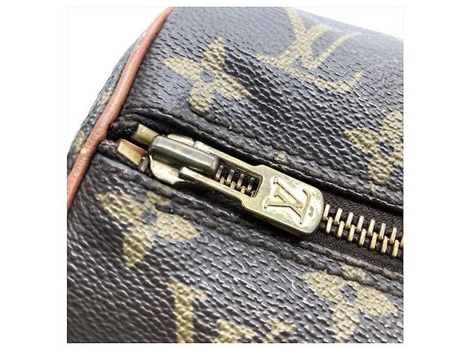 Borsa Louis Vuitton Papillon 26 Marrone - vista 9