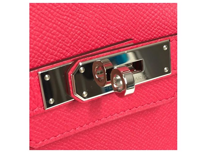 Borsa Tote Hermès Birkin 30 in Rosa - vista 10