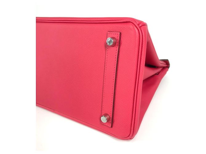 Borsa Tote Hermès Birkin 30 in Rosa - vista 7