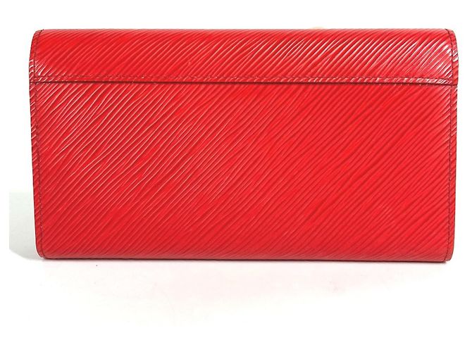 Cartera Larga Twist Epi Louis Vuitton Roja - vista 2