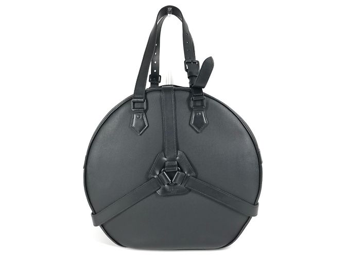 Borsa Trunk Soft Hat Taiga Rainbow Louis Vuitton Nero Grigio - vista 2