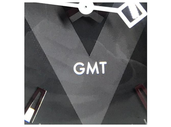 Louis Vuitton Q1Q000 Tambour GMT Table Clock Black - Ansicht 14