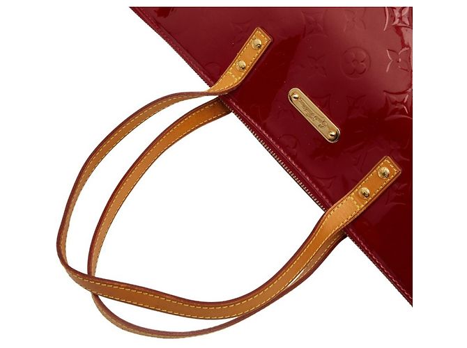 Borsa tote Bellevue GM in Monogram Vernis Louis Vuitton Rosso - vista 12