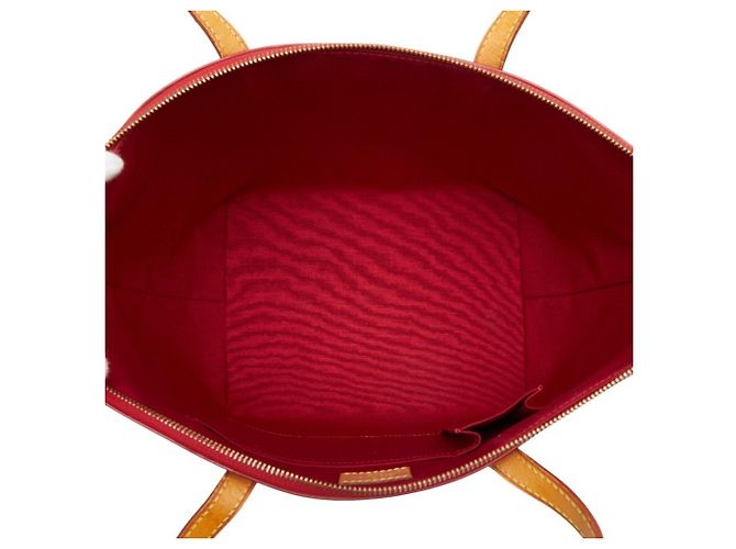Borsa tote Bellevue GM in Monogram Vernis Louis Vuitton Rosso - vista 13