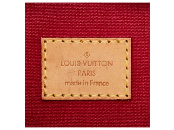 Borsa tote Bellevue GM in Monogram Vernis Louis Vuitton Rosso - vista 14