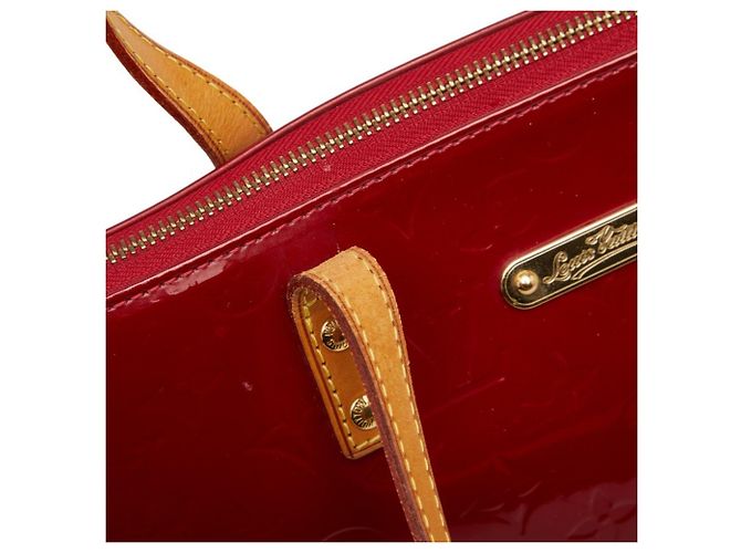 Borsa tote Bellevue GM in Monogram Vernis Louis Vuitton Rosso - vista 4