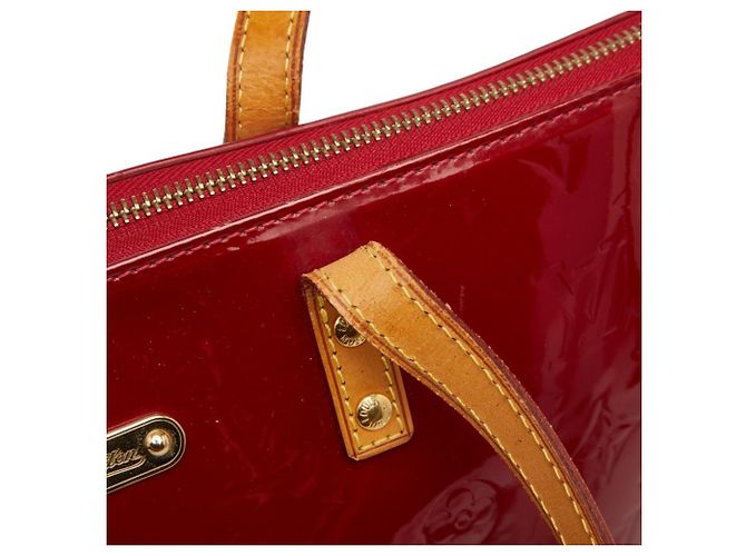 Borsa tote Bellevue GM in Monogram Vernis Louis Vuitton Rosso - vista 5