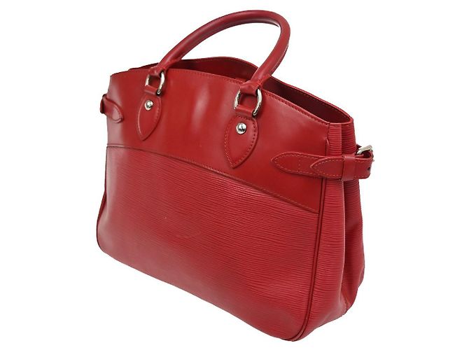 Borsa Tote Passy in pelle Epi PM Louis Vuitton Rosso - vista 4