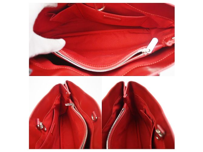 Borsa Tote Passy in pelle Epi PM Louis Vuitton Rosso - vista 5