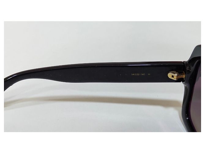 Gafas de sol Gucci cuadradas oversize negras Negro - vista 8