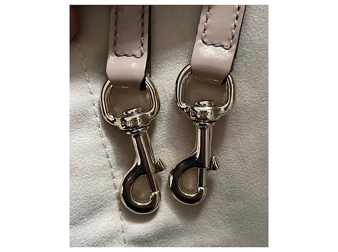 Microguccissima Dôme aus beigem Lackleder - Ansicht 6