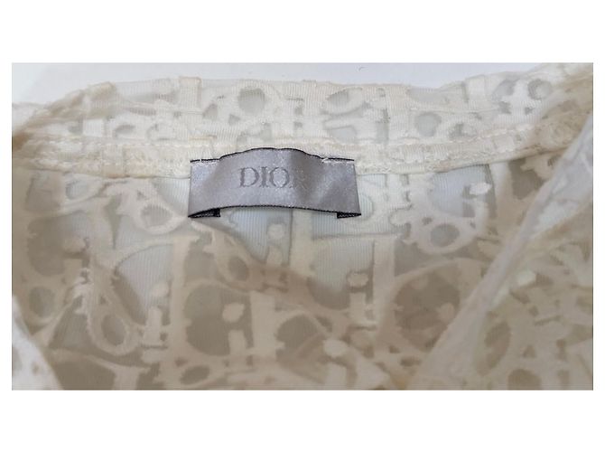 Dior Monogramm Oblique T-Shirt Weiß - Ansicht 4