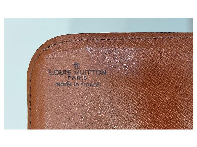 Louis Vuitton Cartouchière Monogram Tela Marrone - vista 5