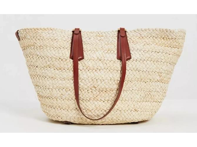 Max Mara Panier Extra Large Strohtasche Sand - Ansicht 2