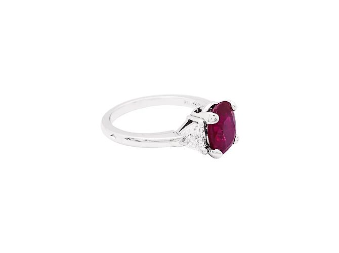 Autre Marque Mellerio Ring, Platin, Platin, Diamanten. - Ansicht 3
