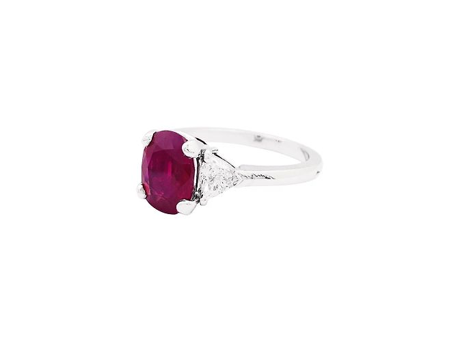 Autre Marque Mellerio Ring, Platin, Platin, Diamanten. - Ansicht 4